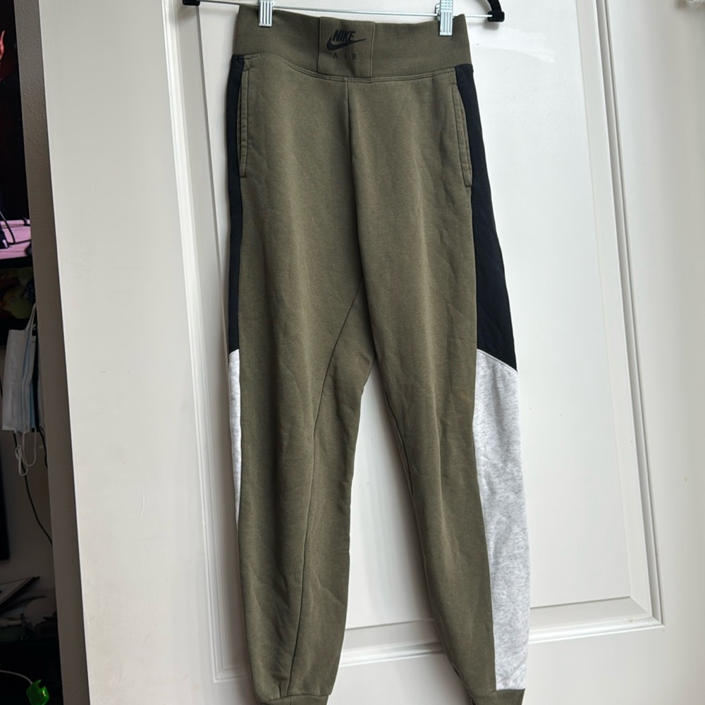 Nike Olive Green Sweat Pants